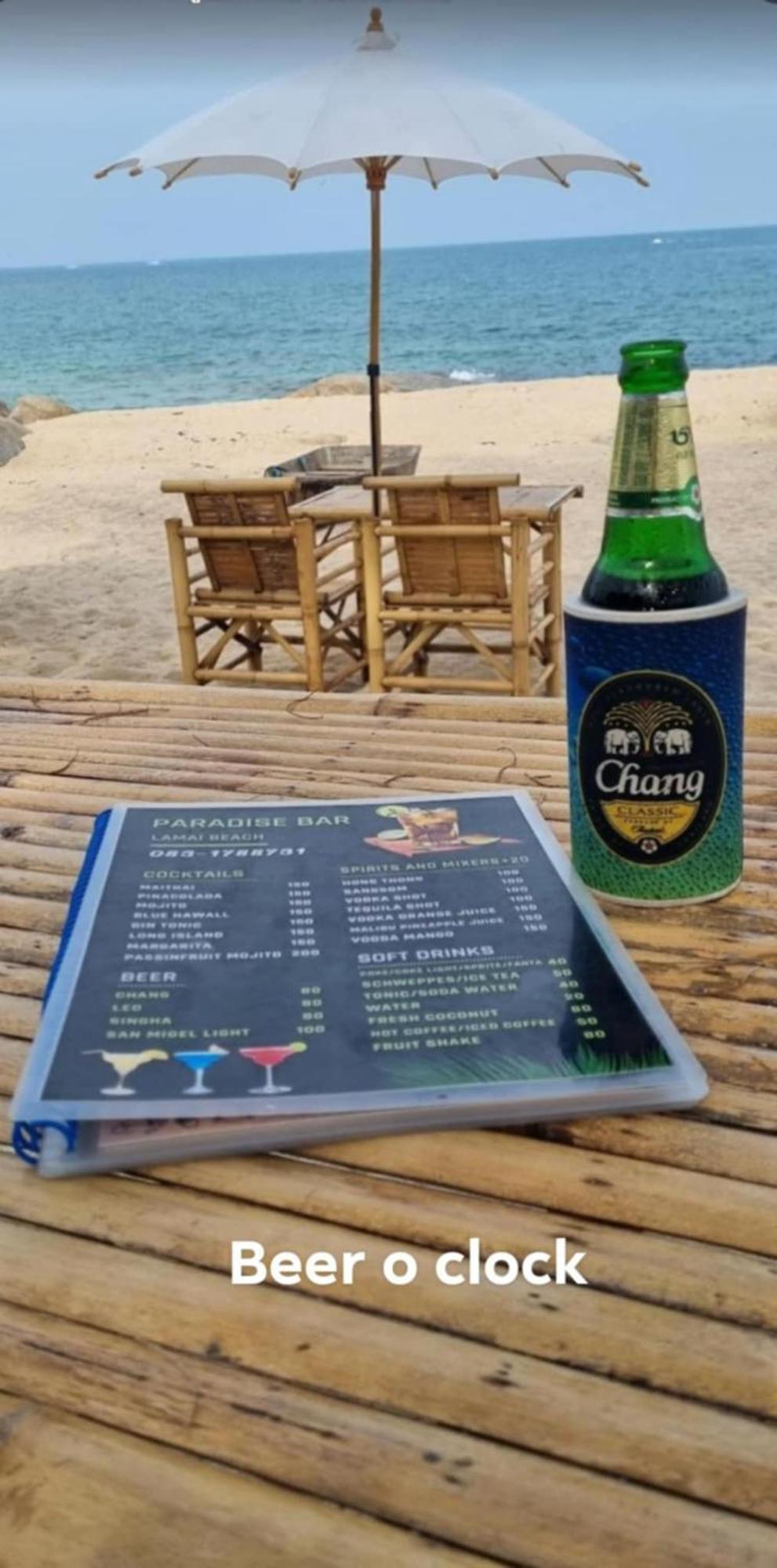 Paradise Bungalows Lamai Beach Luaran gambar